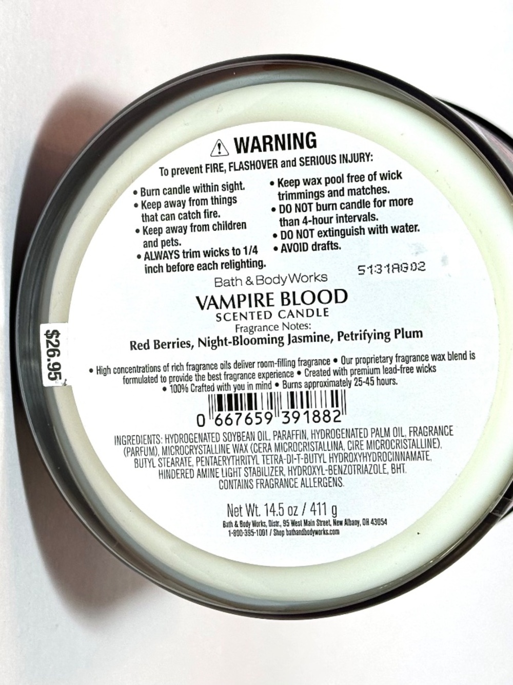 HALLOWEEN Collection BBW 3-Wick Candles - Picture 3 of 4